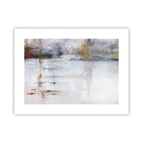 Plakat - Bag lufttæppet - 40x30 cm