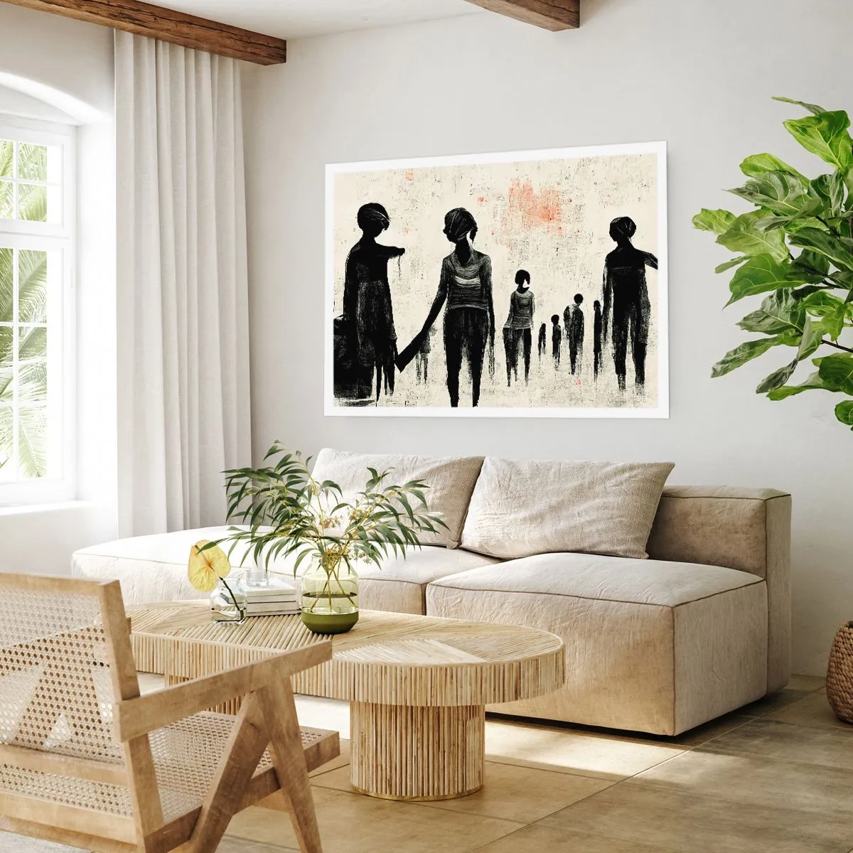 Plakat - Mod ensomhed - 50x40 cm