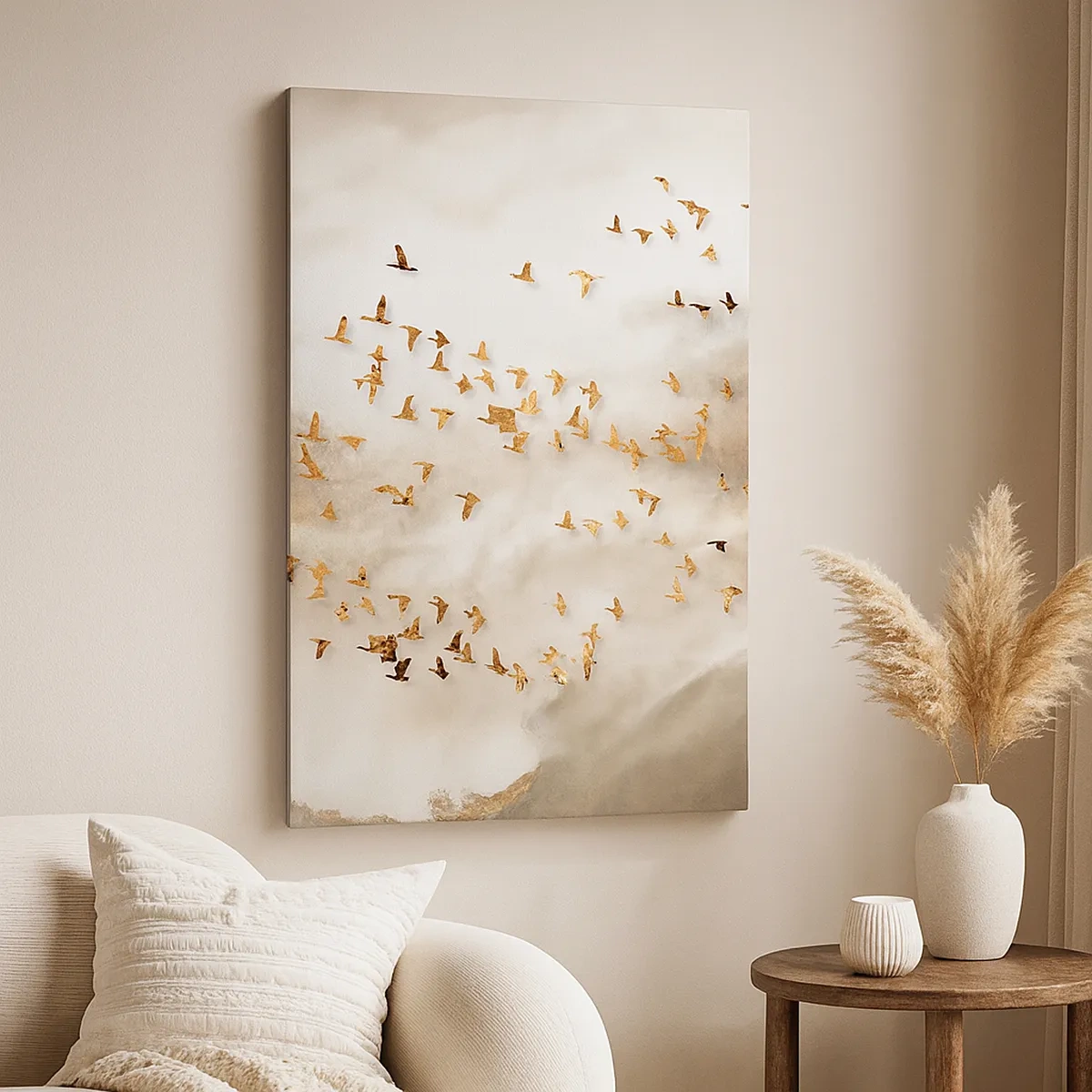 Lærredstryk - Billede på lærred - Det er på tide... - 50x70 cm