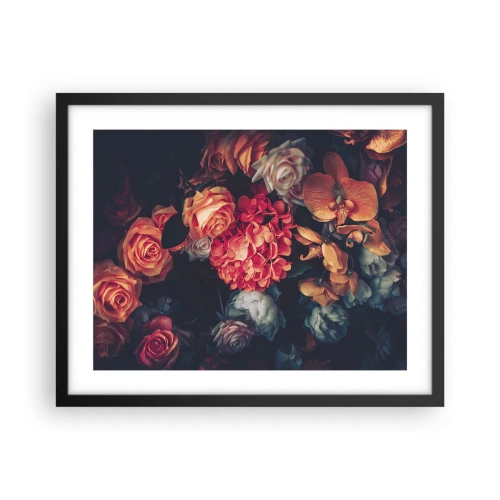 Plakat i sort ramme - Ligesom de hollandske mestre - 50x40 cm