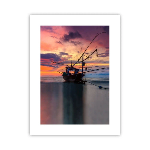 Plakat - En eksotisk aften - 30x40 cm