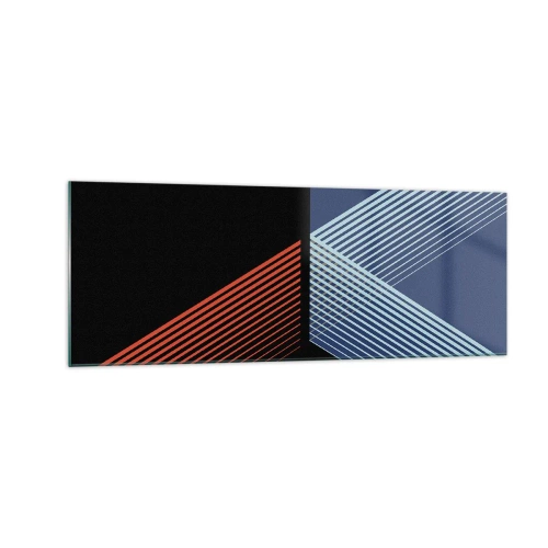 Billede på glas - En simpel historie - 140x50 cm