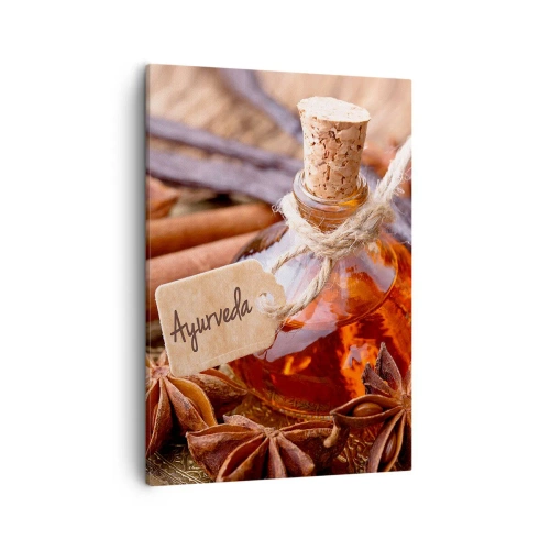 Lærredstryk - Billede på lærred - På vej mod enhed af krop og ånd - 50x70 cm