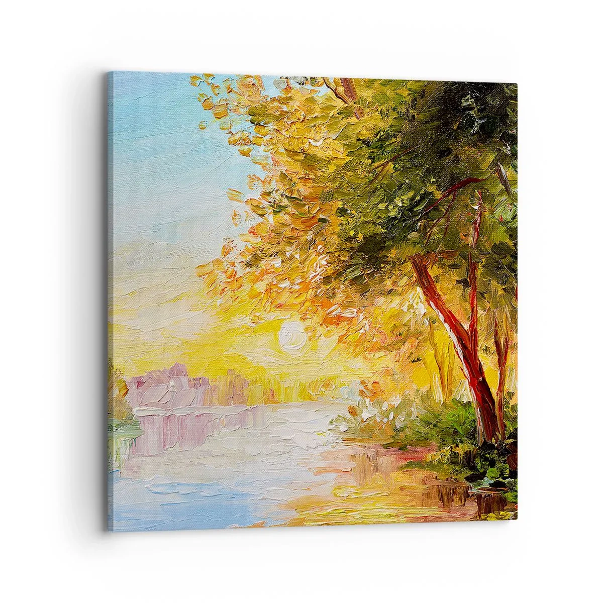Lærredstryk - Billede på lærred - Et in Arcadia ego - 70x70 cm