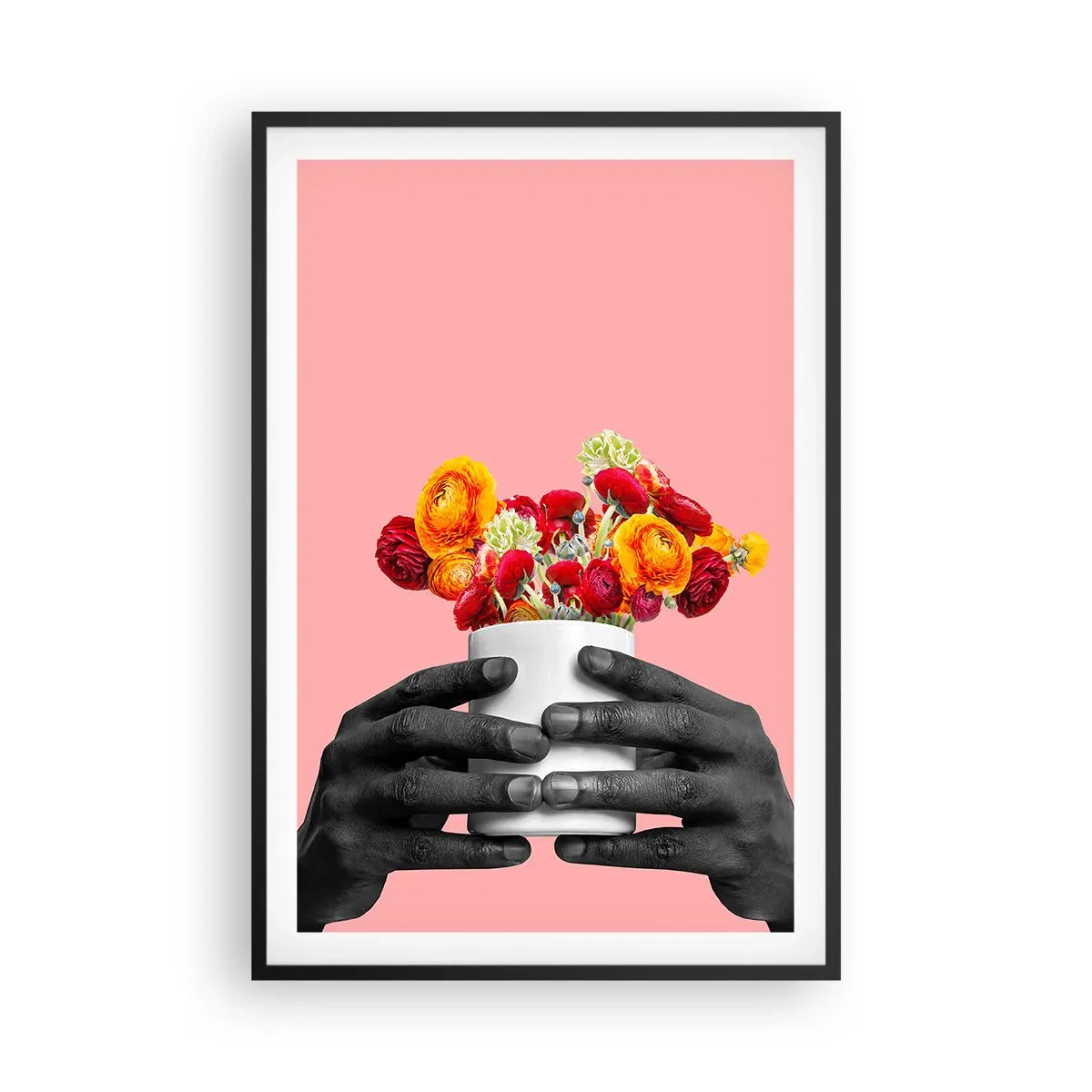 Plakat i sort ramme - Livets apotheose - 61x91 cm