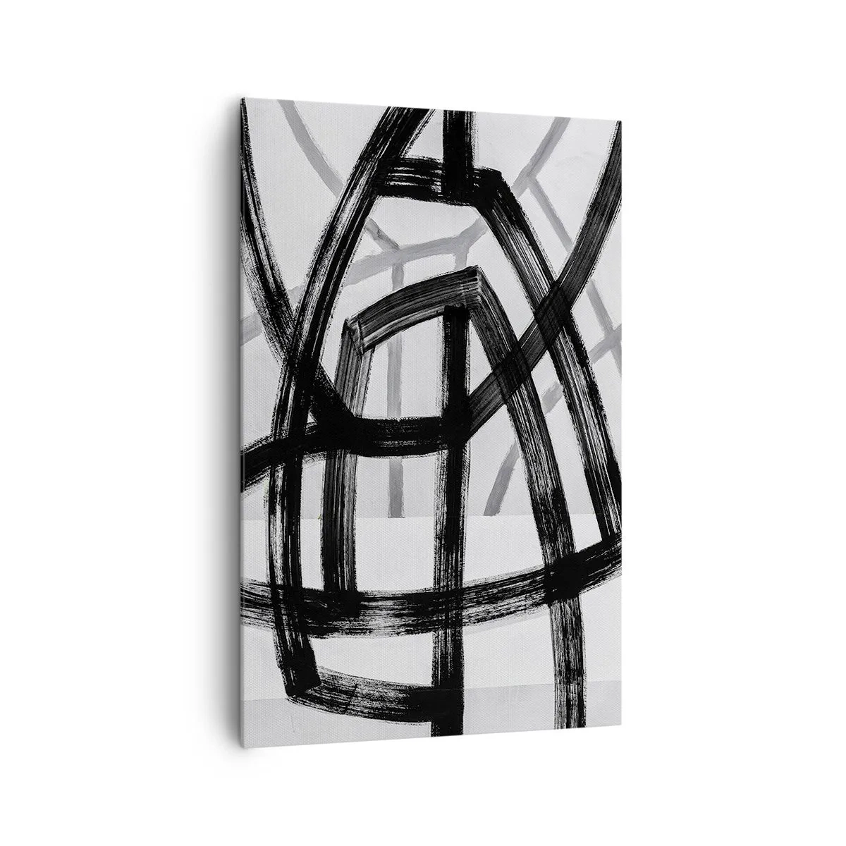 Lærredstryk - Billede på lærred - Opbygning af dybde - 80x120 cm