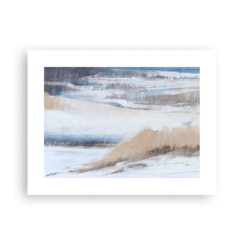 Plakat - Vinterkomposition - 40x30 cm