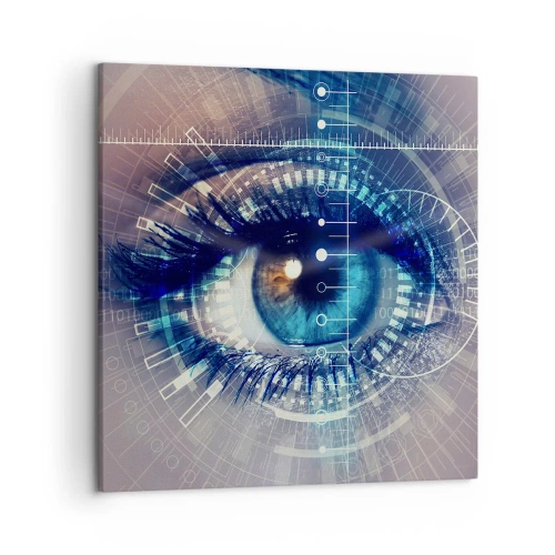 Lærredstryk - Billede på lærred - Du tror, ​​du kender mig - 50x50 cm