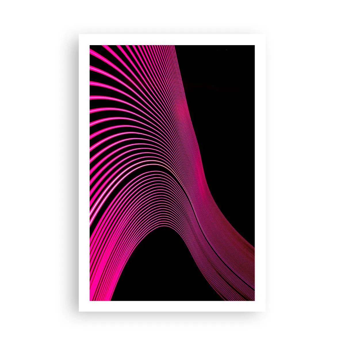 Plakat - En allé af lys - 61x91 cm