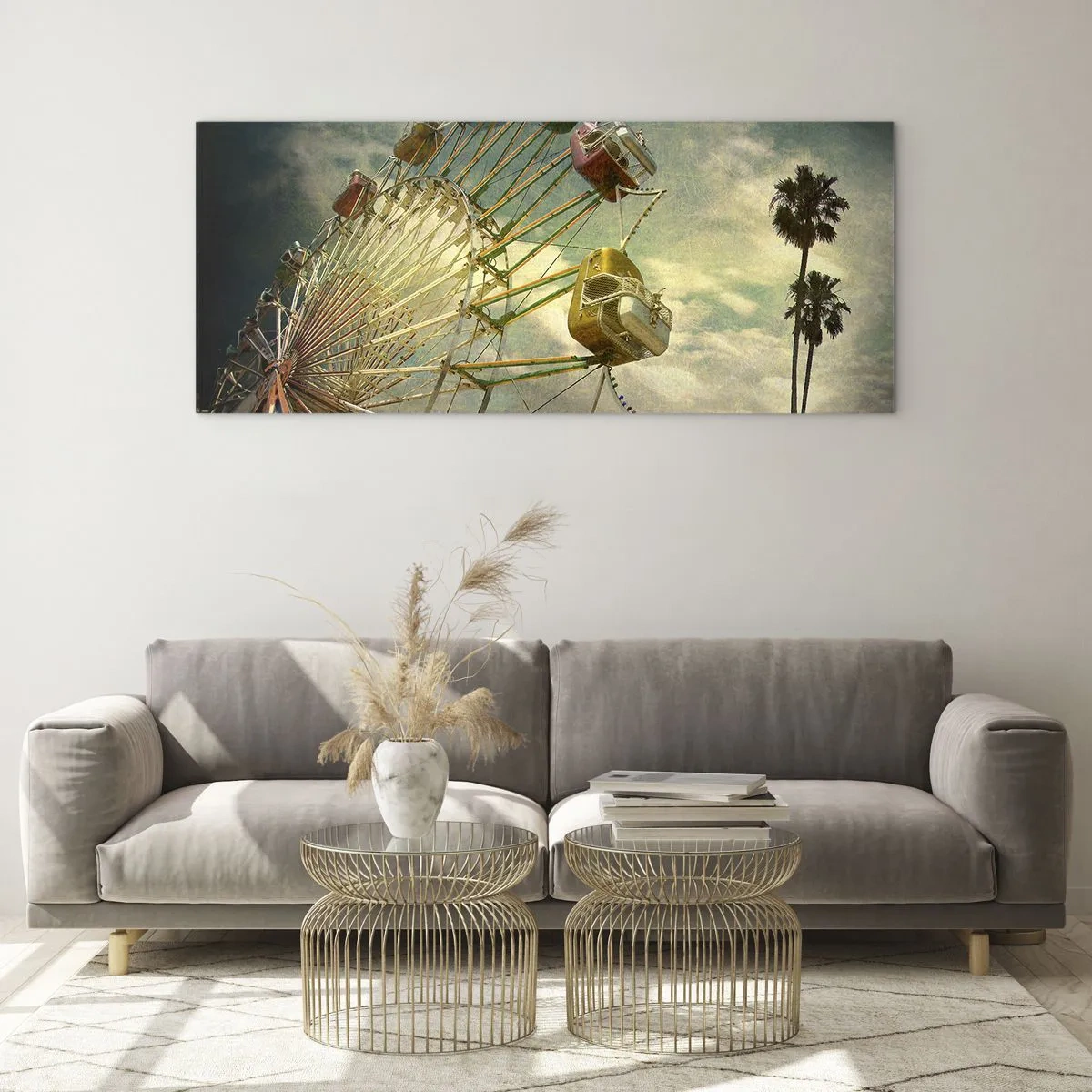 Billede på glas - Vil være, vil være sjov.... - 100x40 cm