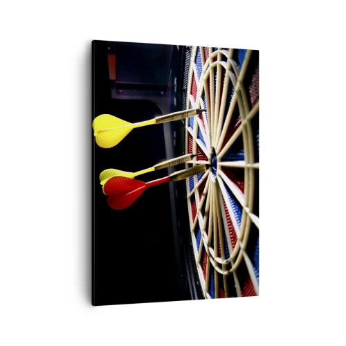 Lærredstryk - Billede på lærred - Lige til sagen - 50x70 cm