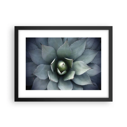 Plakat i sort ramme - Lokkemad og advarsler - 40x30 cm