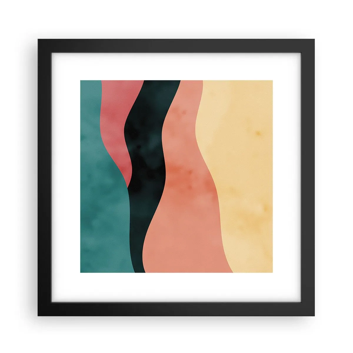 Plakat i sort ramme - Kompatibel manglende overholdelse - 30x30 cm