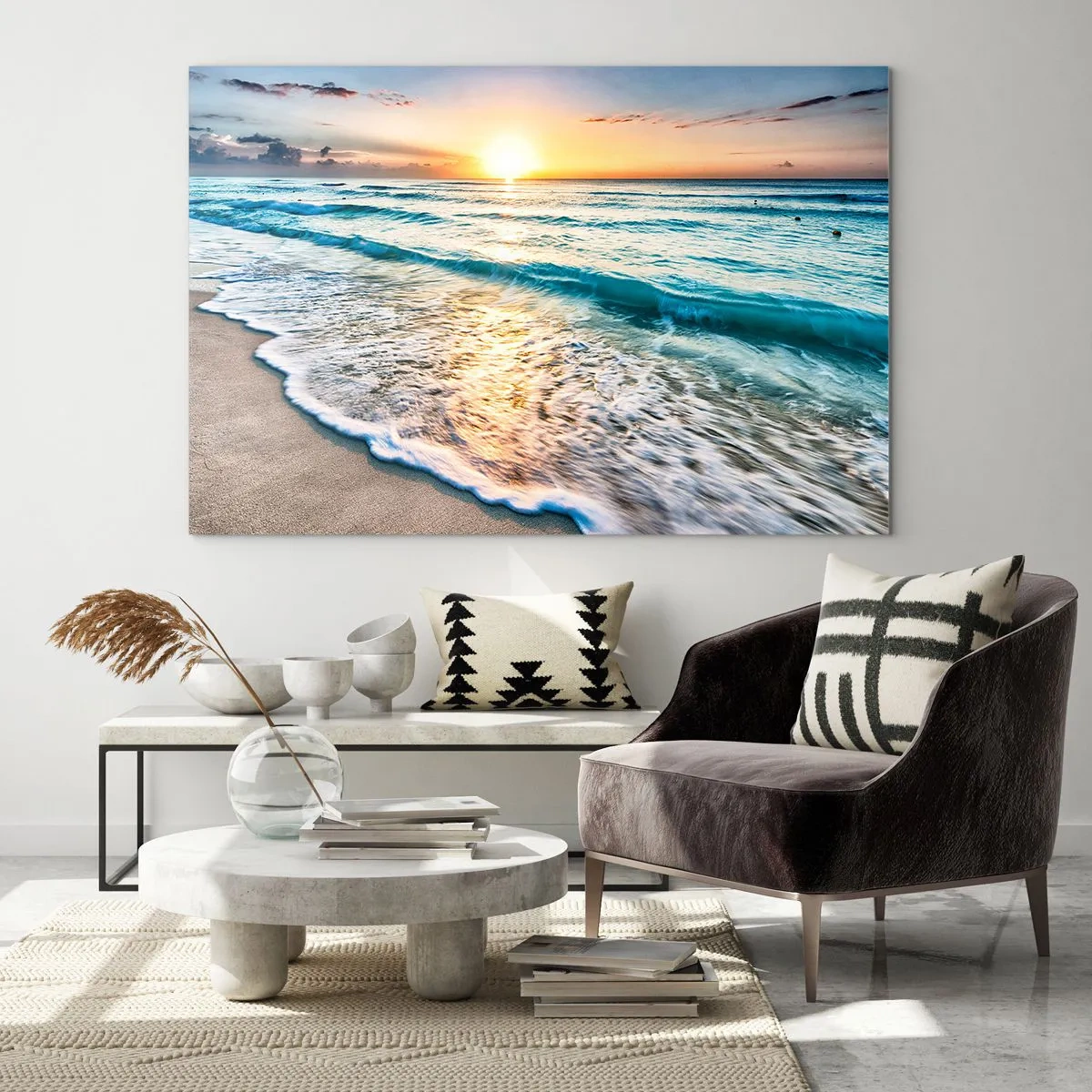 Billede på glas - Et synspunkt, der er værd at have - 120x80 cm