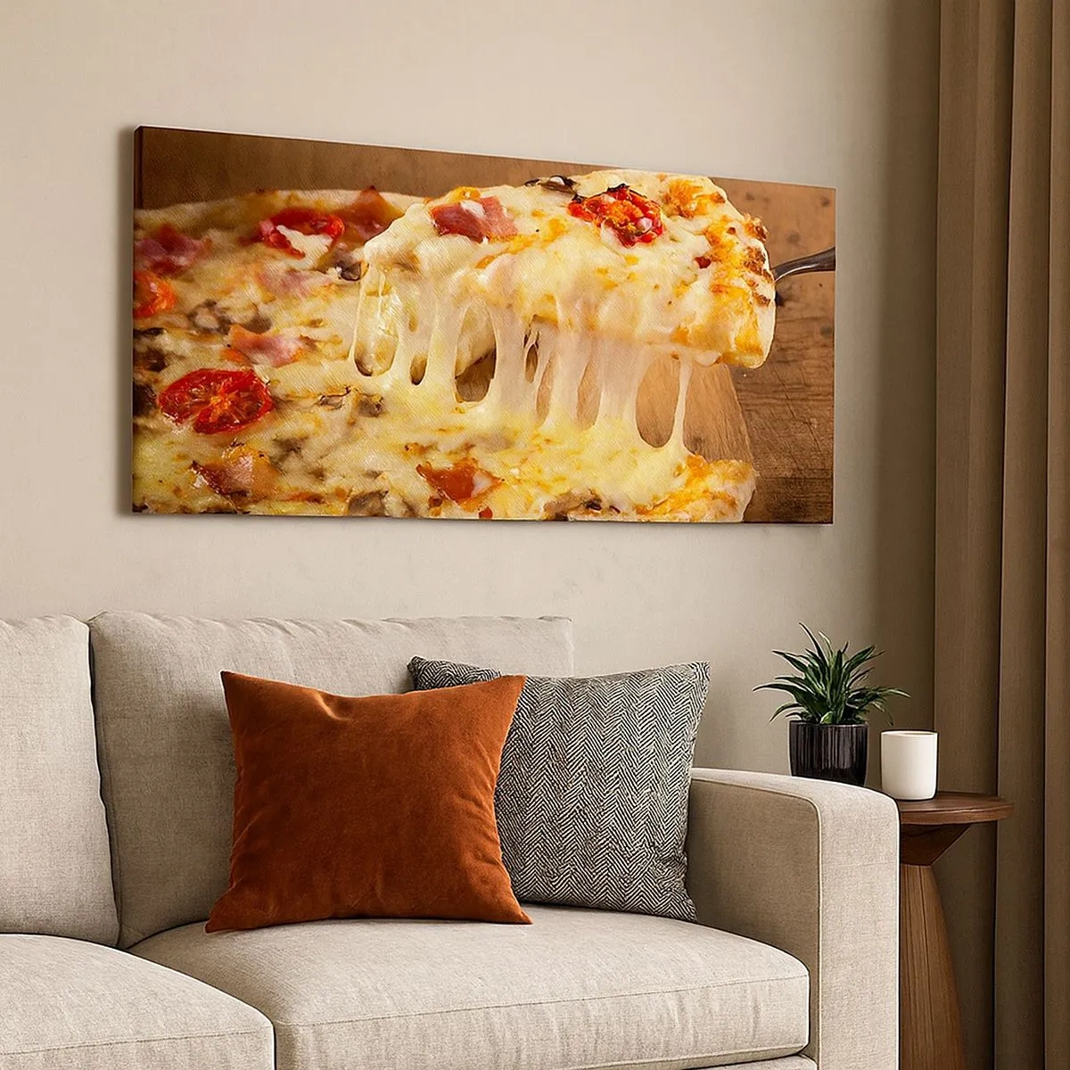 Lærredstryk - Billede på lærred - Et mesterværk af italiensk kunst - 100x40 cm