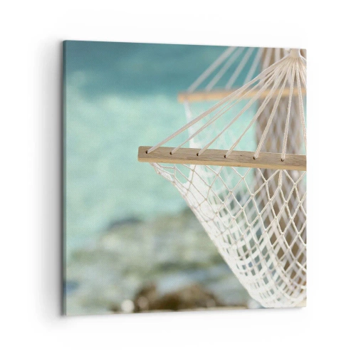 Lærredstryk - Billede på lærred - Tid til afslapning - 50x50 cm