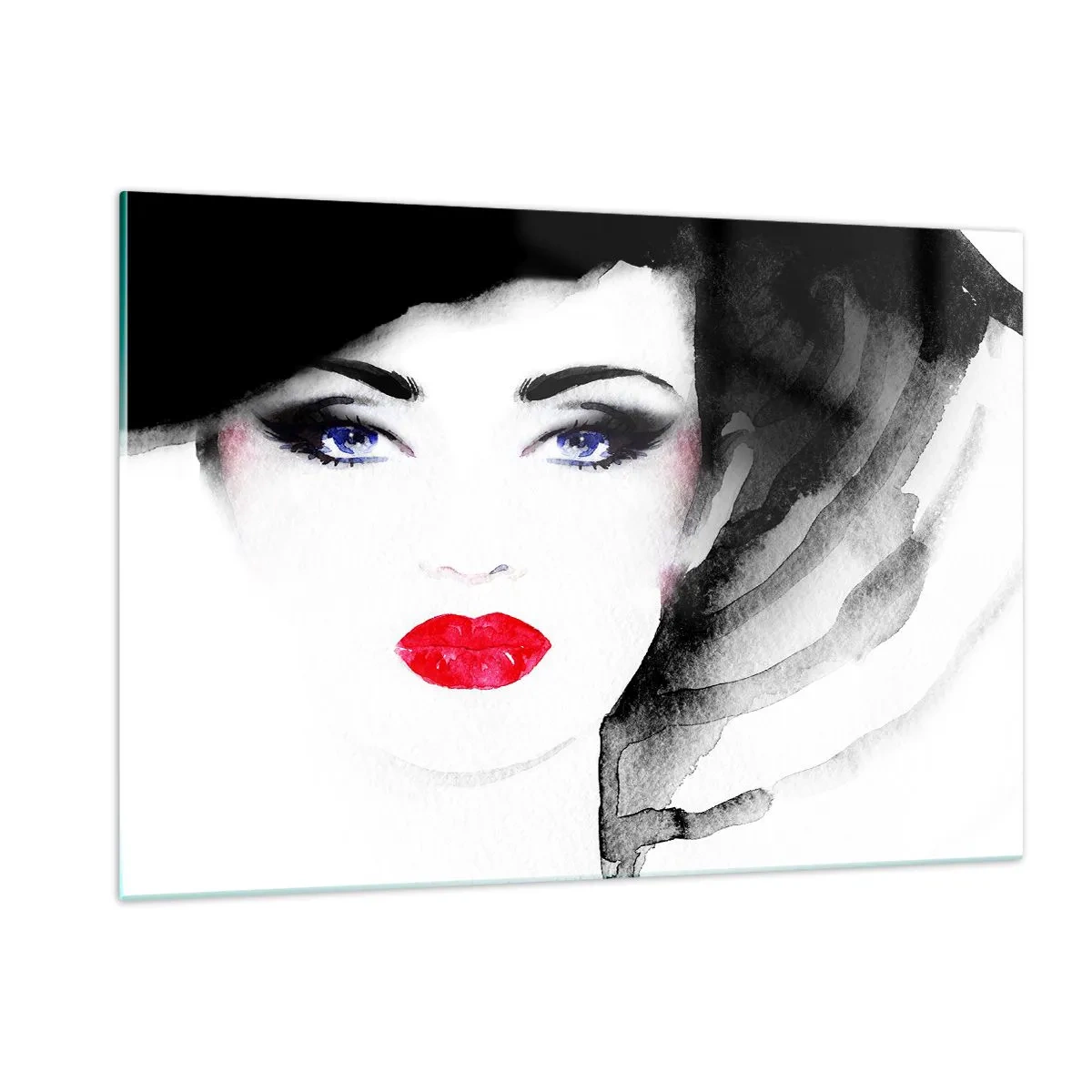 Billede på glas - Afviser og tilkalder - 120x80 cm