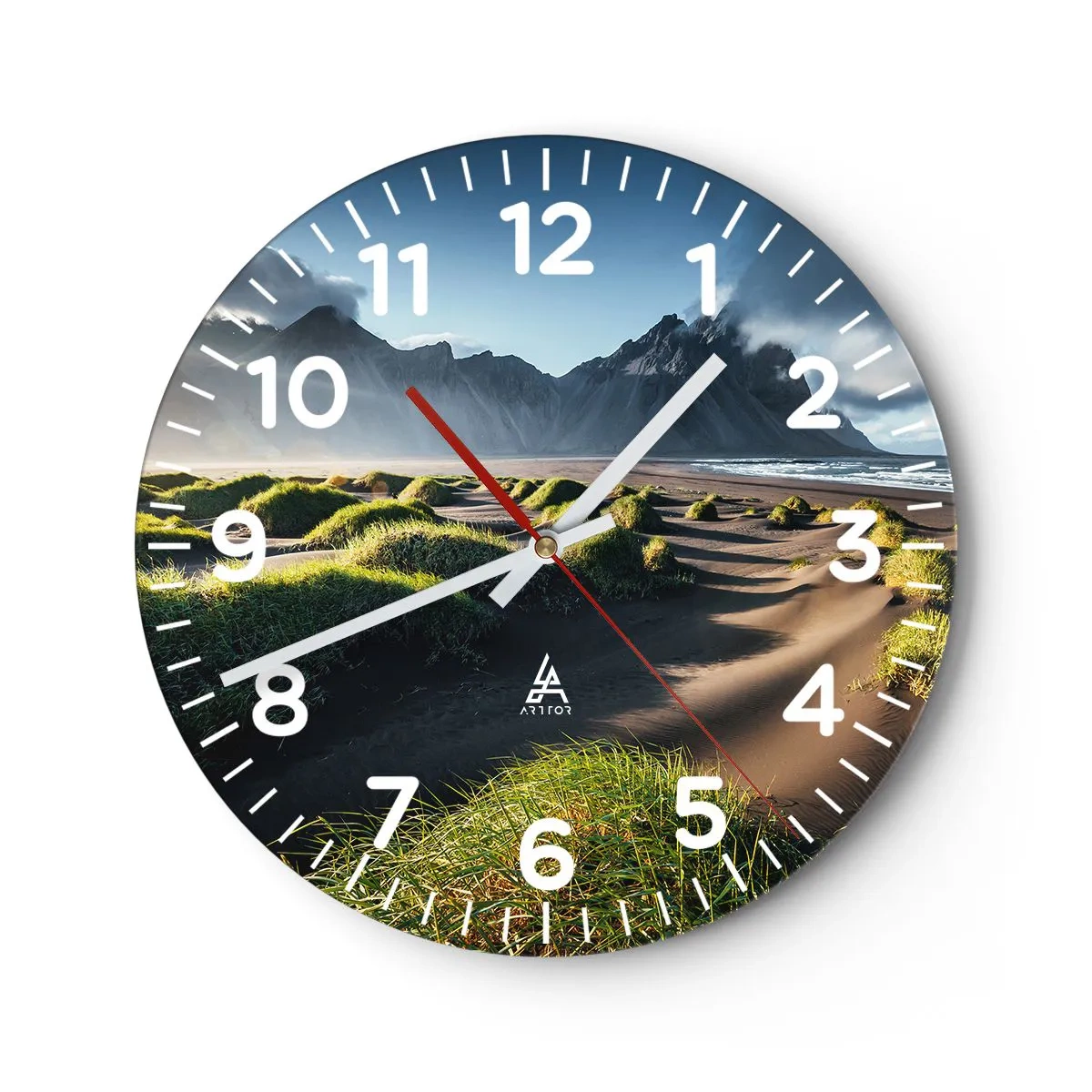 Vægur, Uret - Harmoni mellem elementerne - 40x40 cm