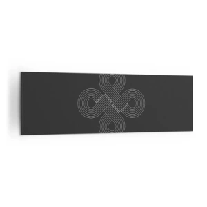 Lærredstryk - Billede på lærred - I den keltiske ånd - 160x50 cm