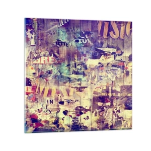 Billede på glas - Og det er alt, hvad der vil være tilbage - 30x30 cm