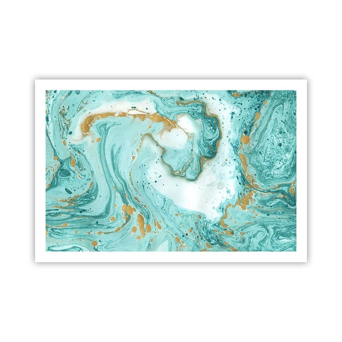 Plakat - Under den store bølge i Edo-perioden - 91x61 cm