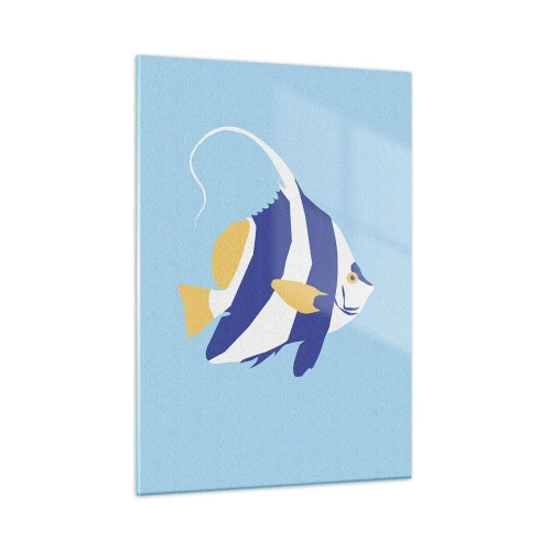 Billede på glas - Savner tropisk vand - 50x70 cm