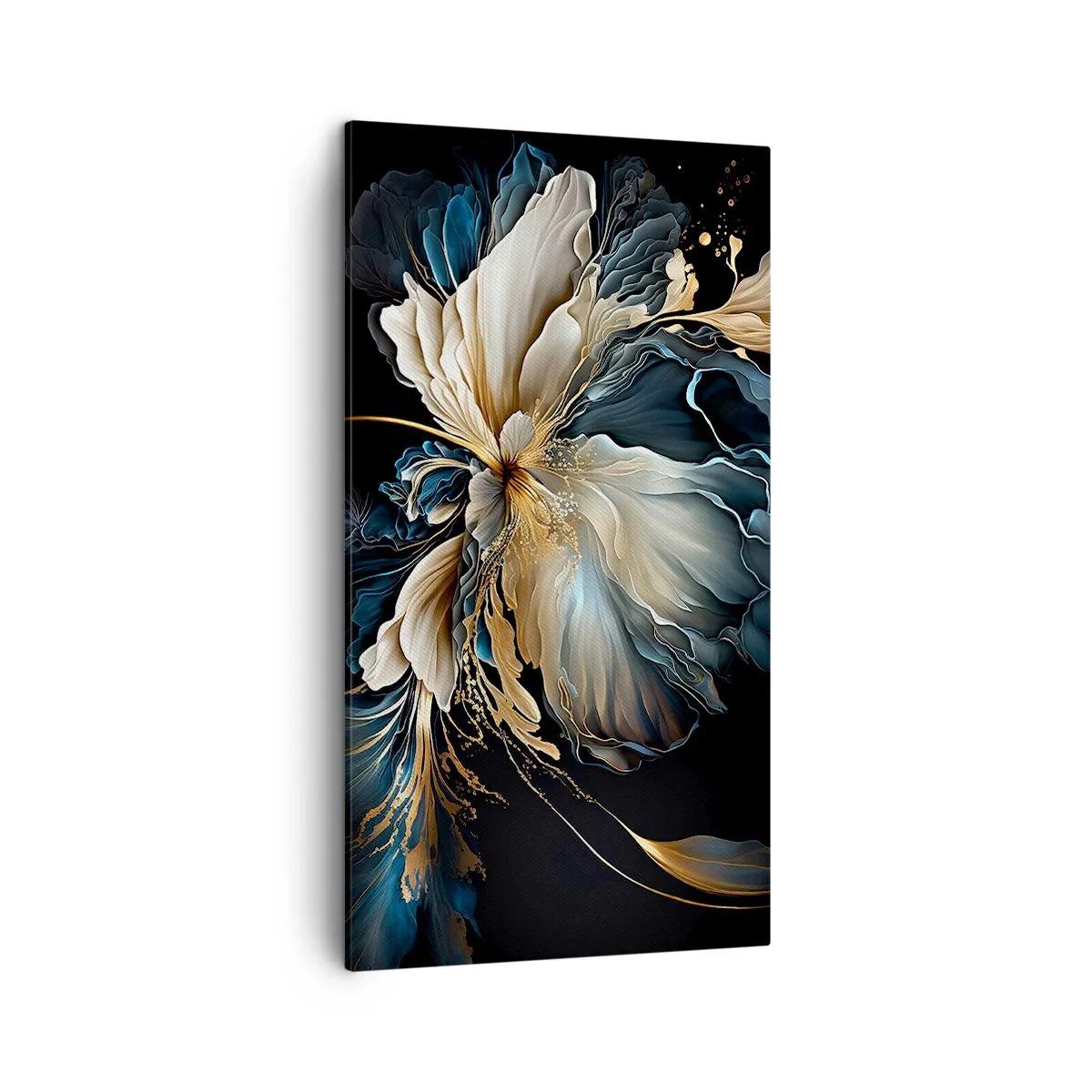 Lærredstryk - Billede på lærred - Eventyrlig bregneblomst - 45x80 cm