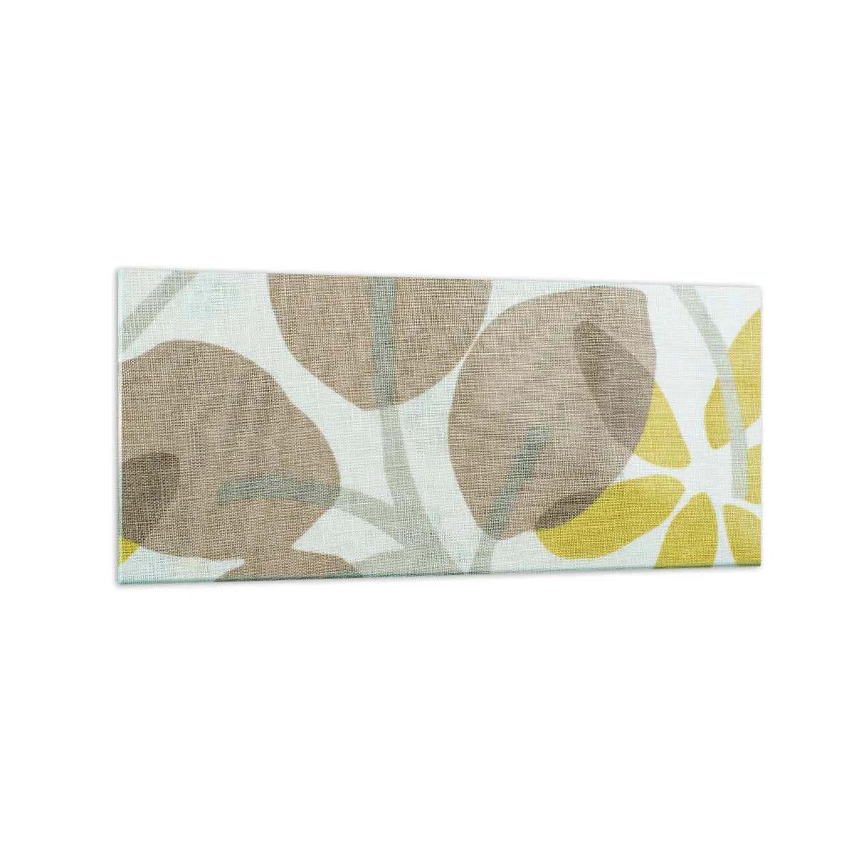 Billede på glas - Komposition i solskinnet - 120x50 cm