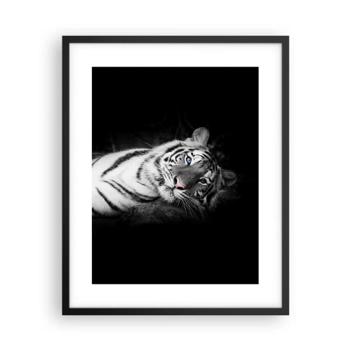 Plakat i sort ramme - Vildskab og fred - 40x50 cm