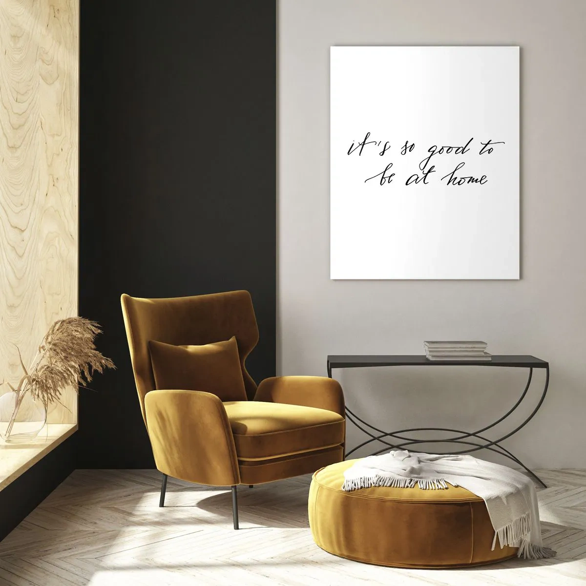 Billede på glas - Hele sandheden - 50x70 cm