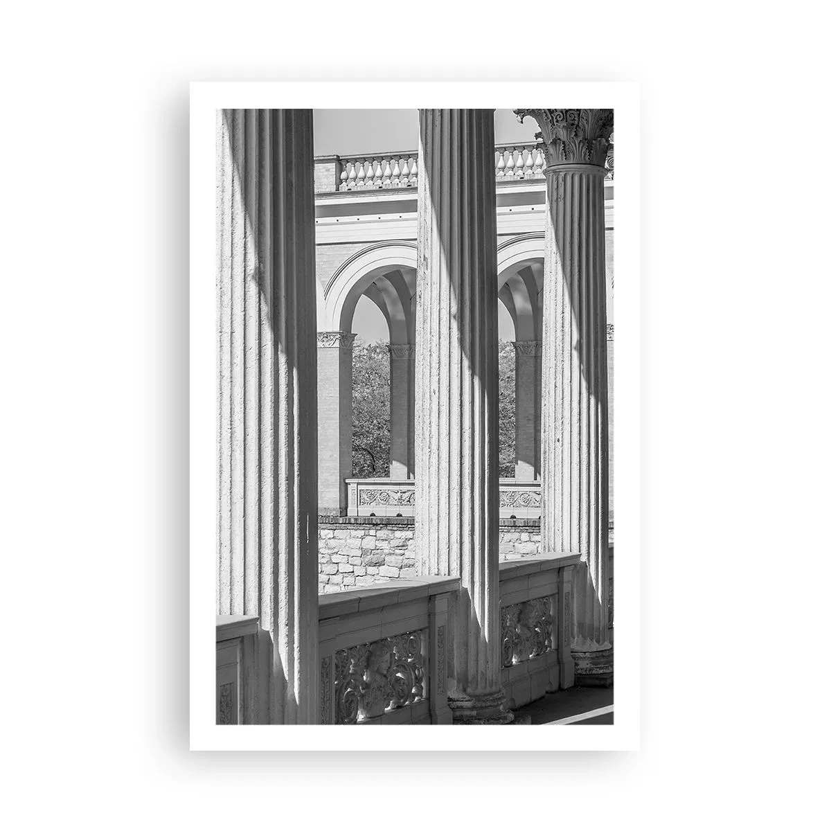 Plakat - Solrig arkade - 61x91 cm