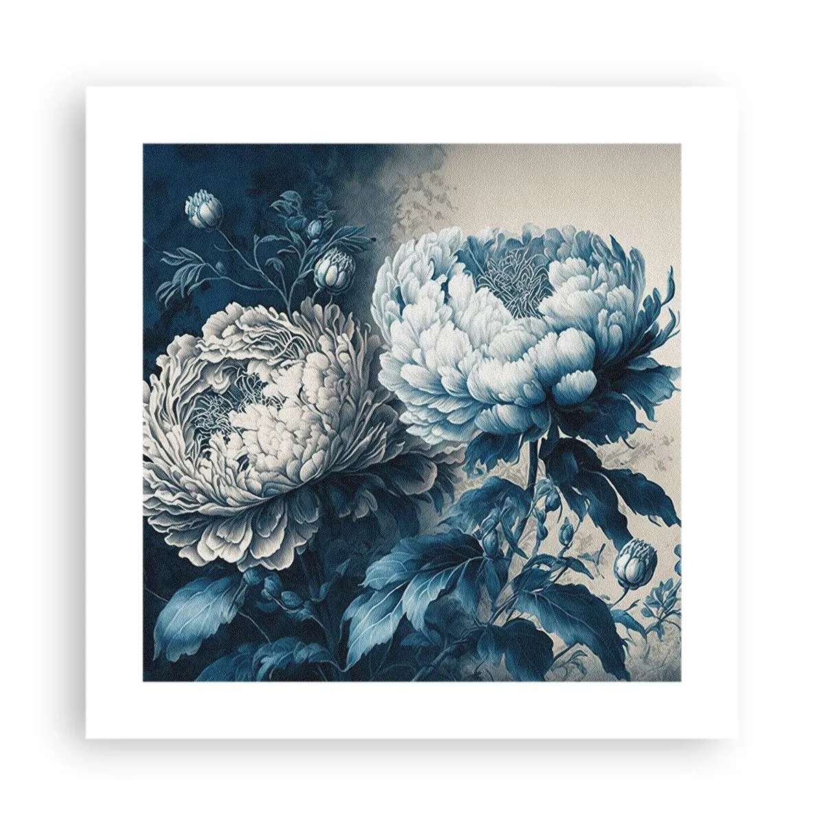 Plakat - Et godt matchet par - 40x40 cm