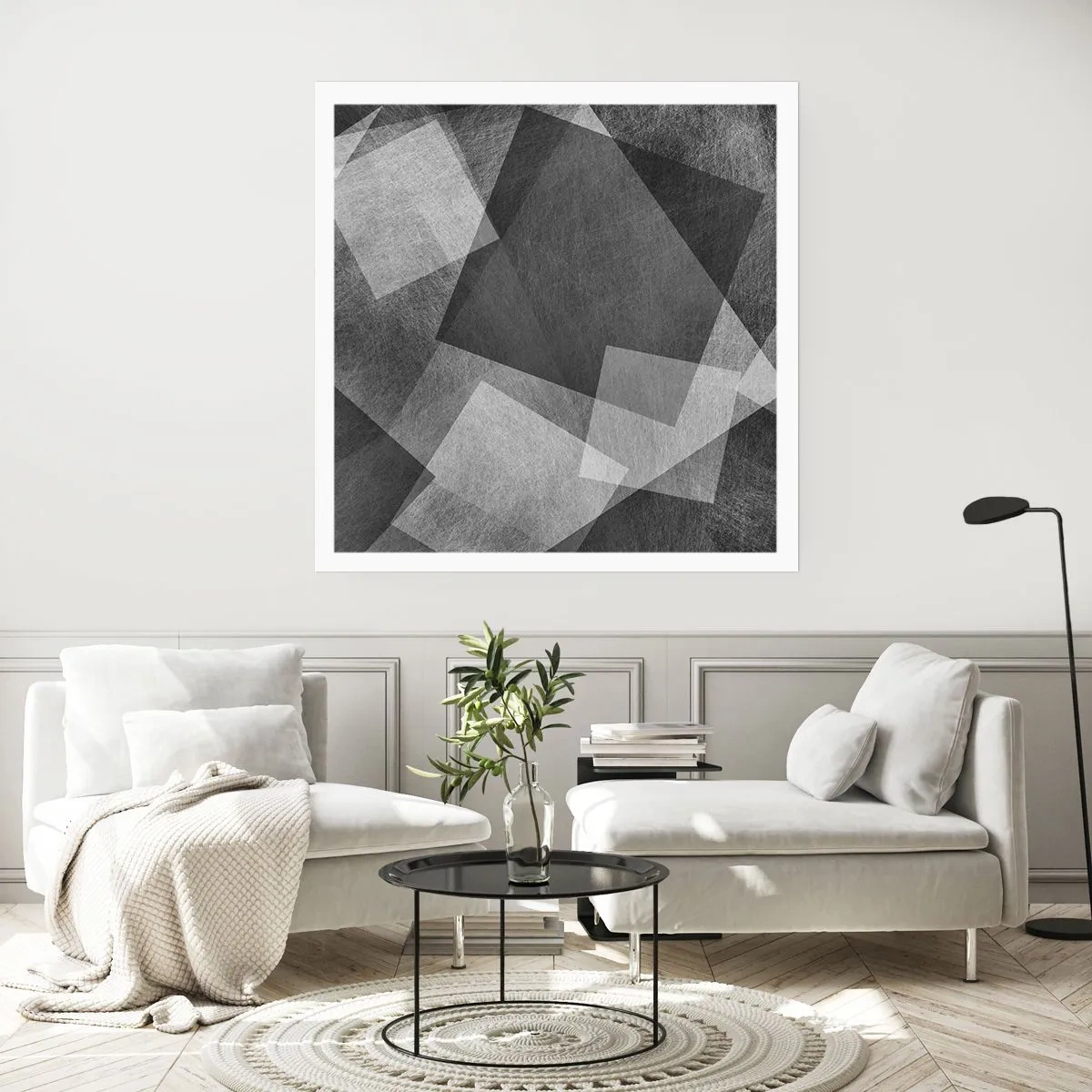 Plakat - Et evigt symbol på bestandighed og orden - 30x30 cm