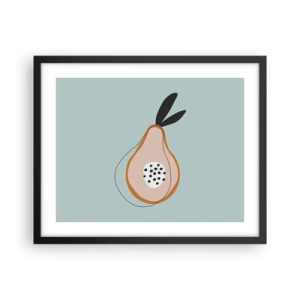 Plakat i sort ramme - Trænge ind i tingenes natur - 50x40 cm