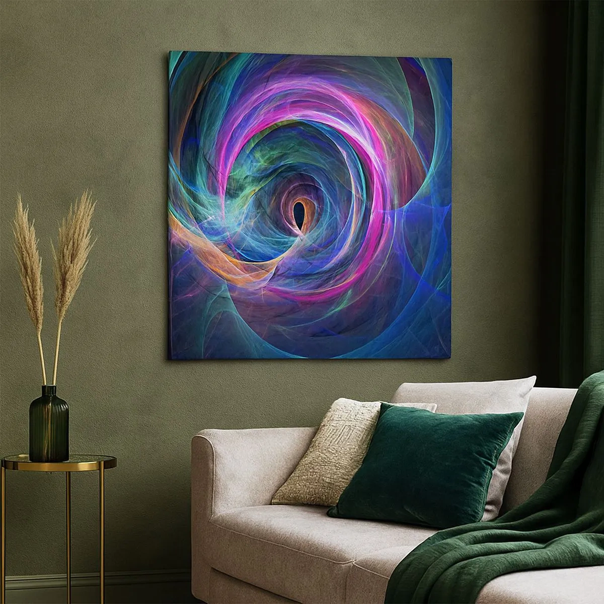 Lærredstryk - Billede på lærred - Hvor vil du tage mig hen? - 30x30 cm