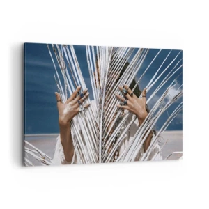 Lærredstryk - Billede på lærred - Shamanens kæreste? - 120x80 cm