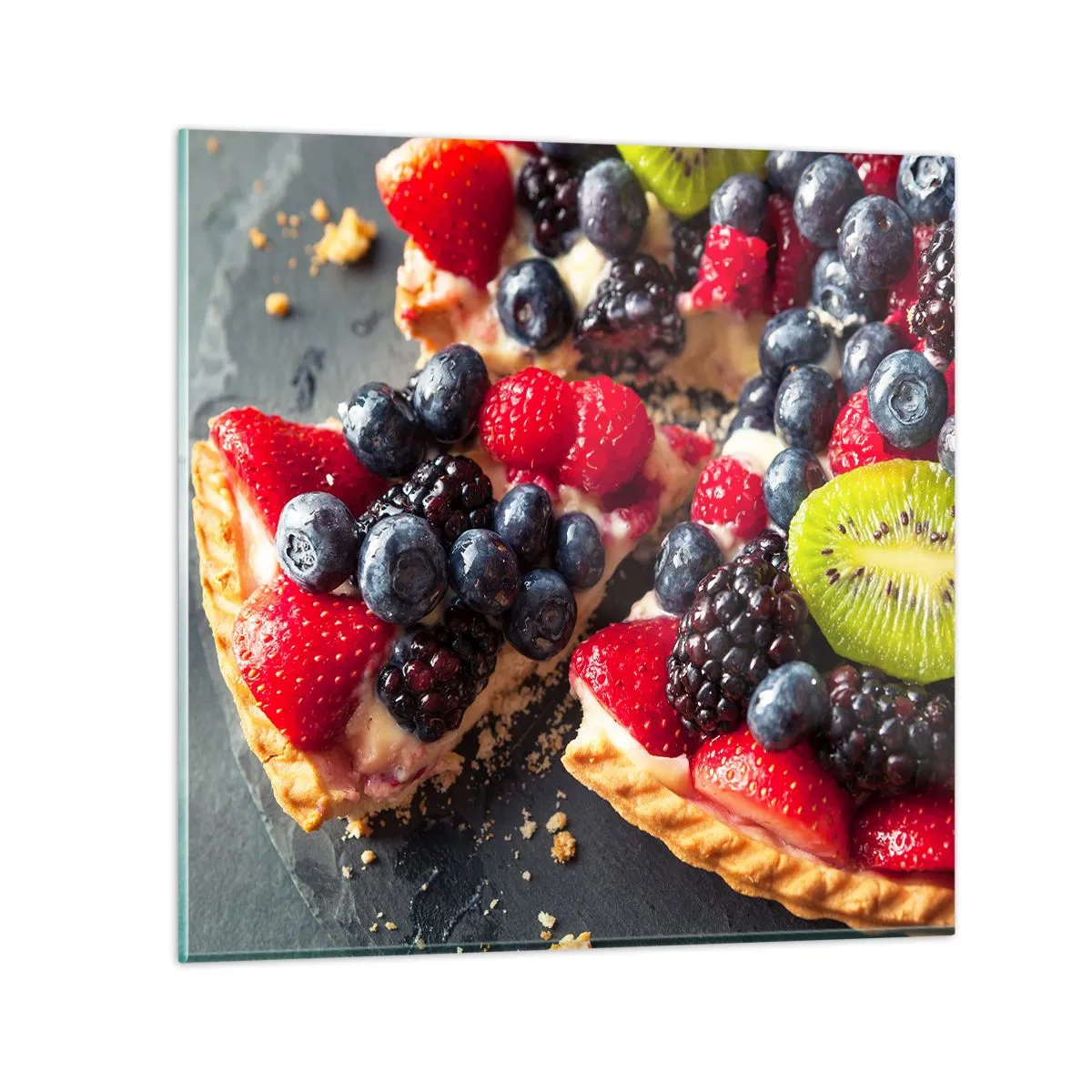 Billede på glas - Dolce vita! - 70x70 cm