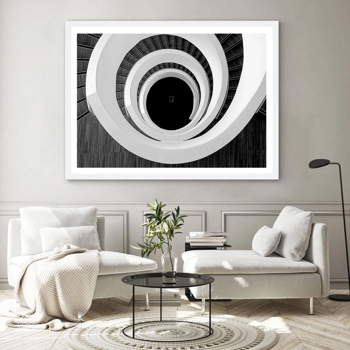 Plakat i hvid ramme - Til sagen - 40x30 cm