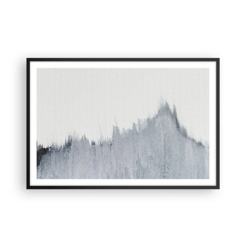 Plakat i sort ramme - Mystisk plade - 91x61 cm