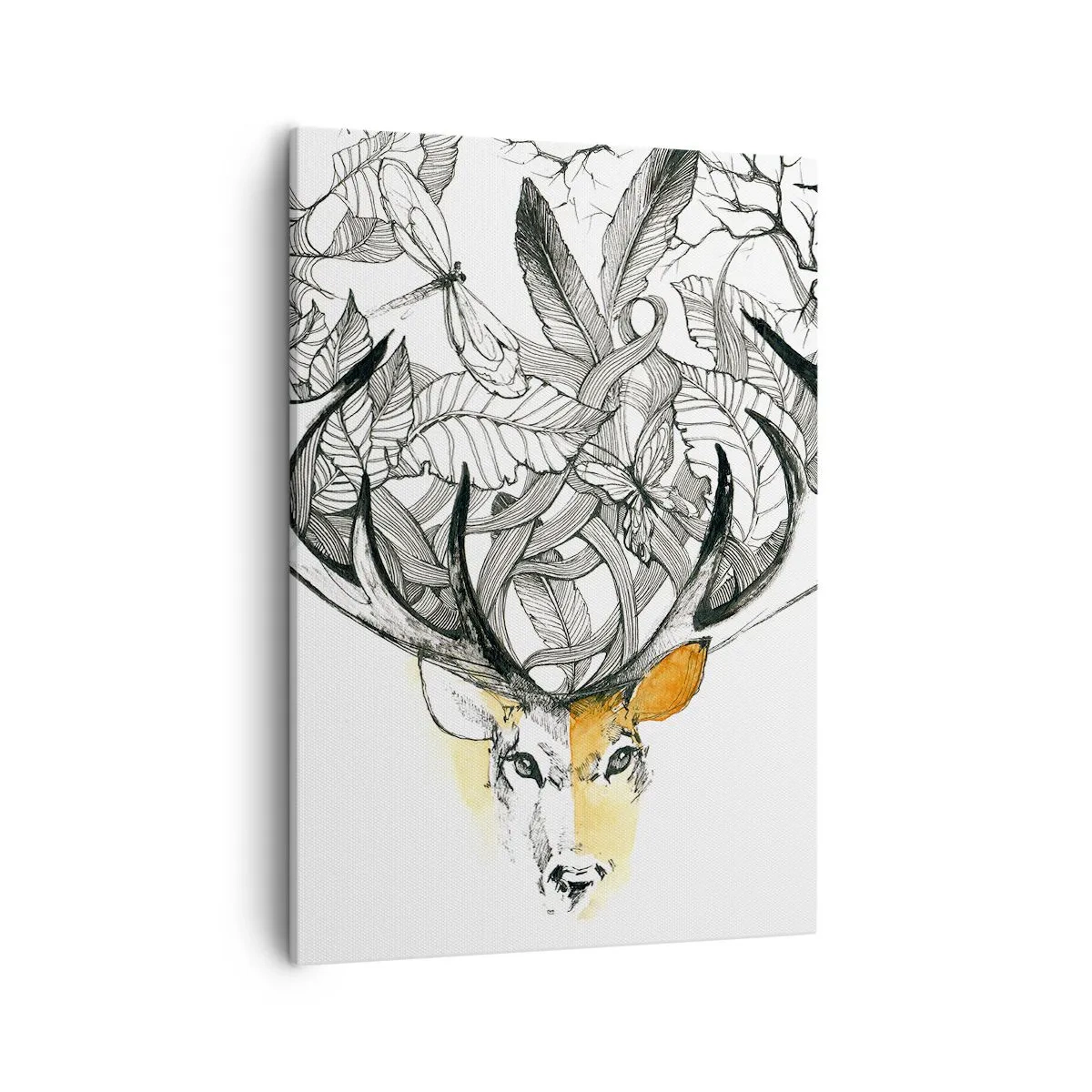 Lærredstryk - Billede på lærred - Horn af overflod - 50x70 cm