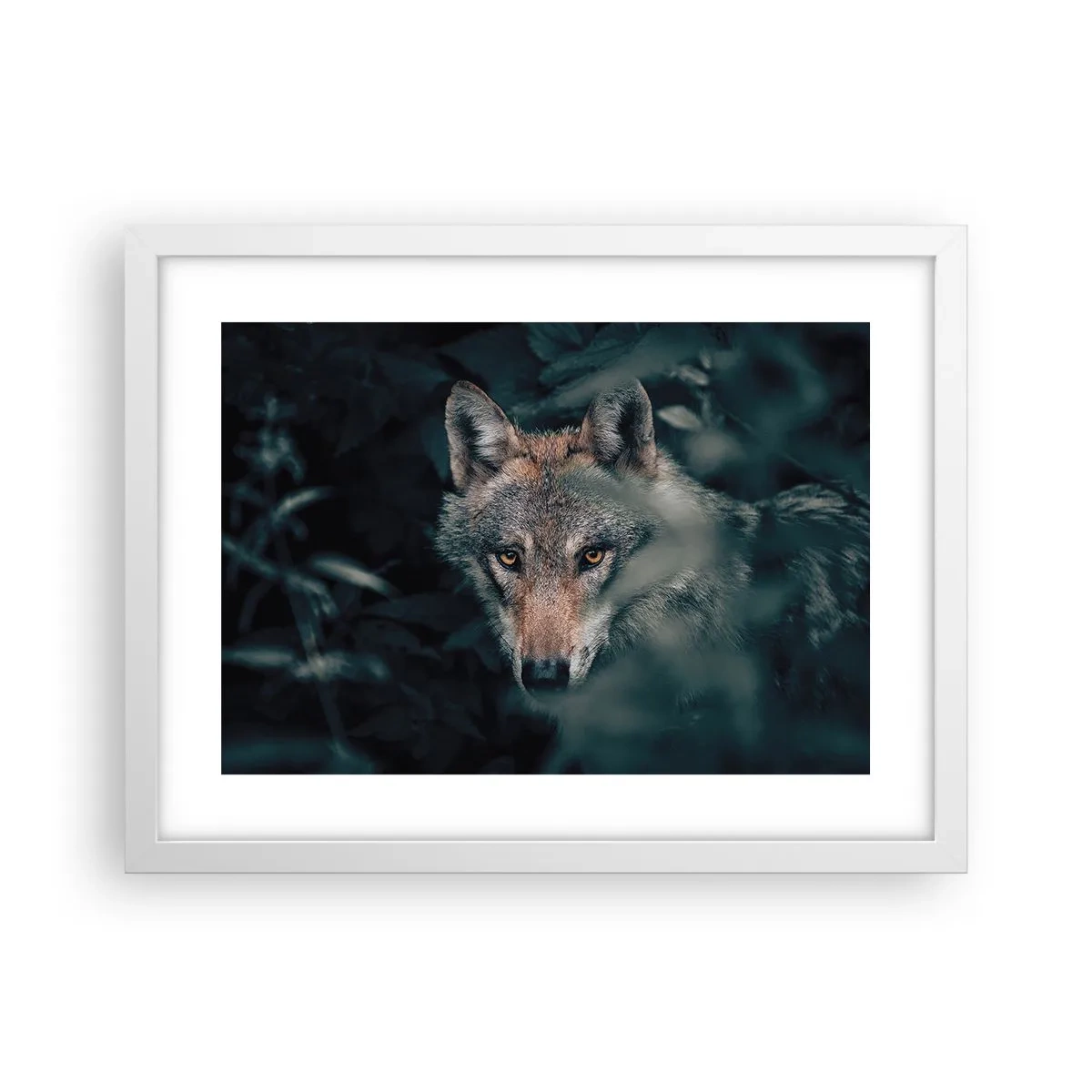 Plakat i hvid ramme - Jæger - 40x30 cm