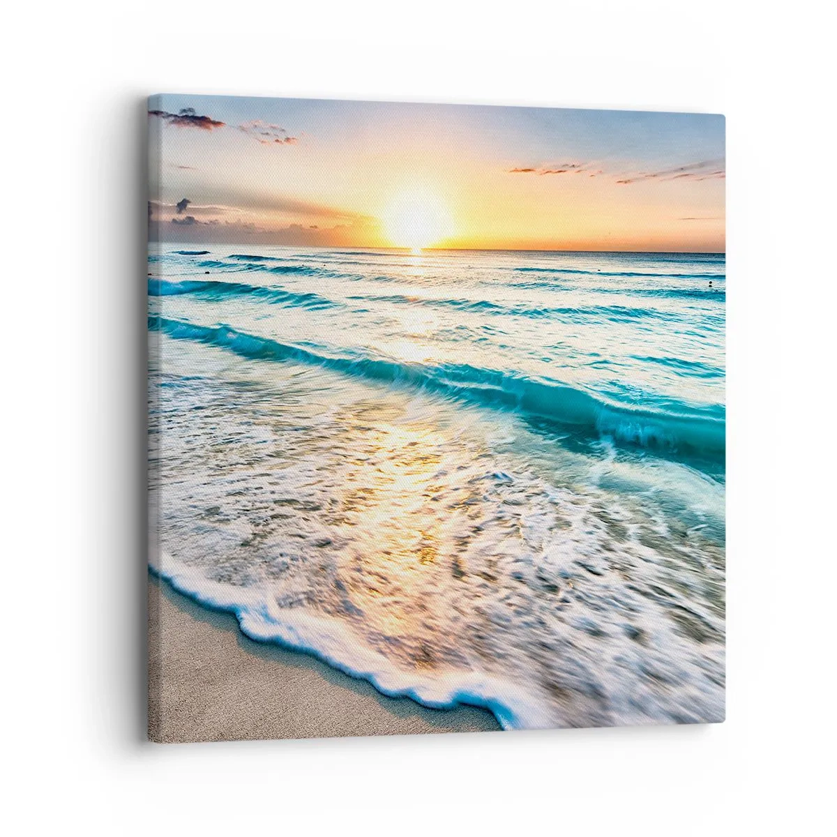 Lærredstryk - Billede på lærred - Et synspunkt, der er værd at have - 30x30 cm
