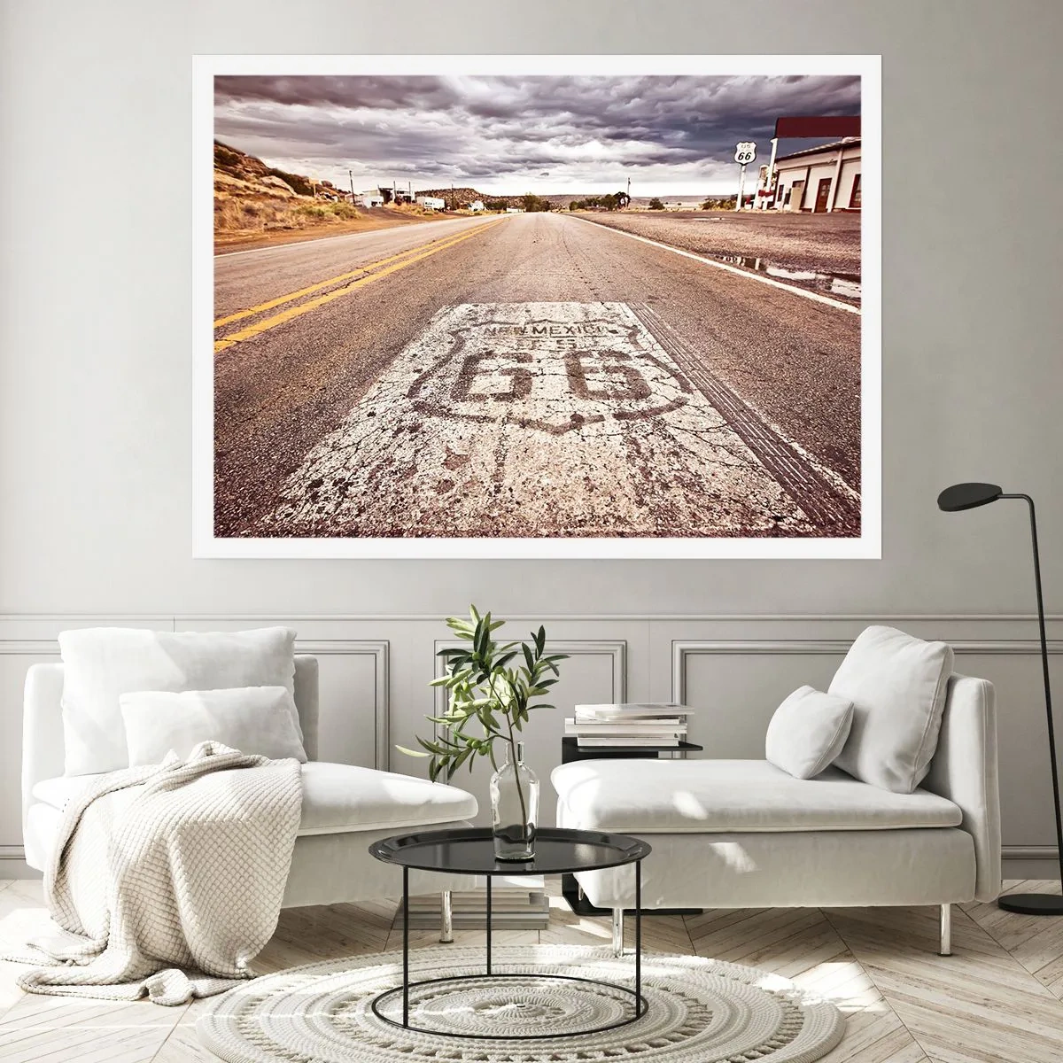 Plakat - Mother Road - amerikansk legende - 50x40 cm