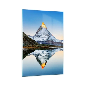 Billede på glas - To verdener - 70x100 cm