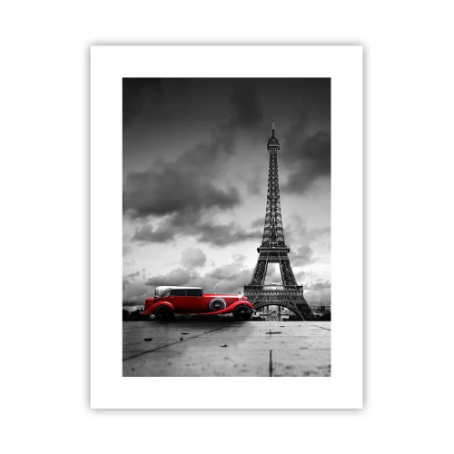 Plakat - For ikke så længe siden i Paris - 30x40 cm