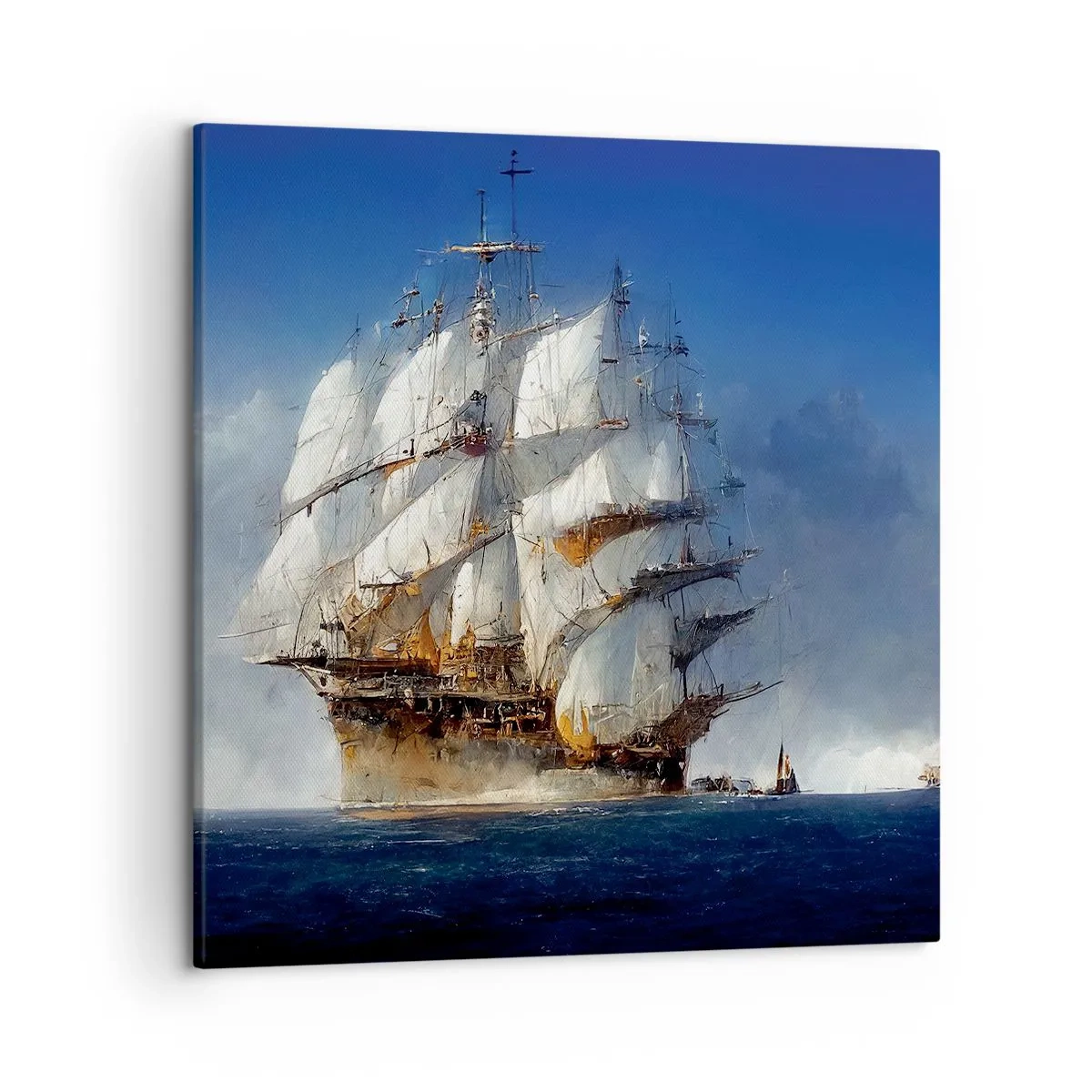 Lærredstryk - Billede på lærred - Den store herlighed! - 50x50 cm