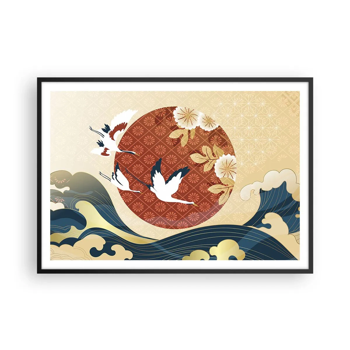 Plakat i sort ramme - Kompatibel manglende overensstemmelse - 100x70 cm