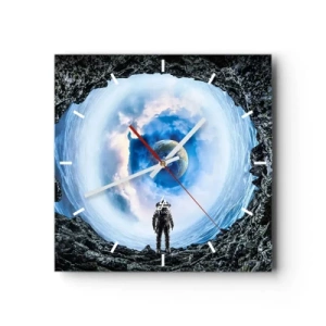 Vægur, Uret - Ikke langt hjemmefra - 30x30 cm