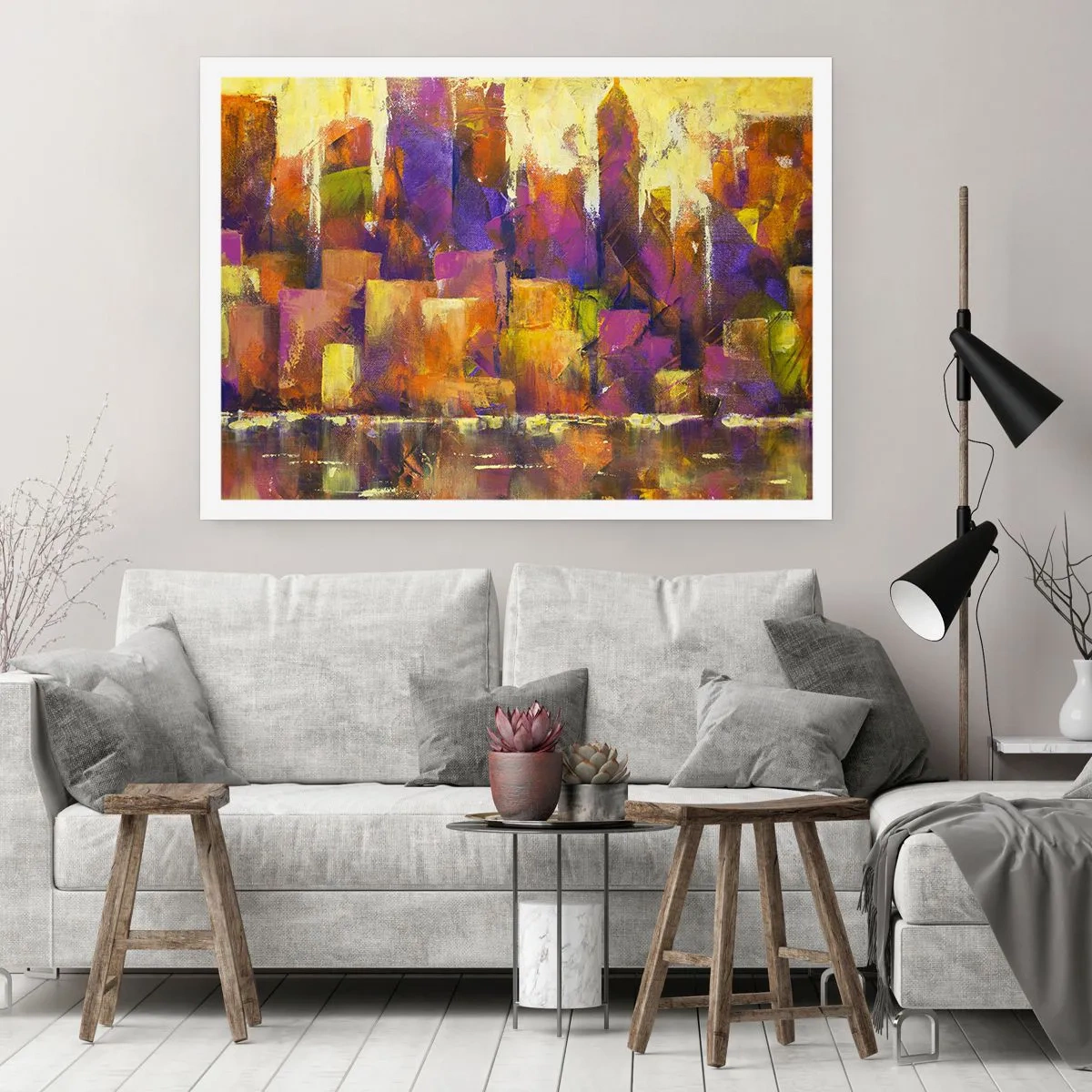 Plakat - Metropolitansk sammensætning - 40x30 cm