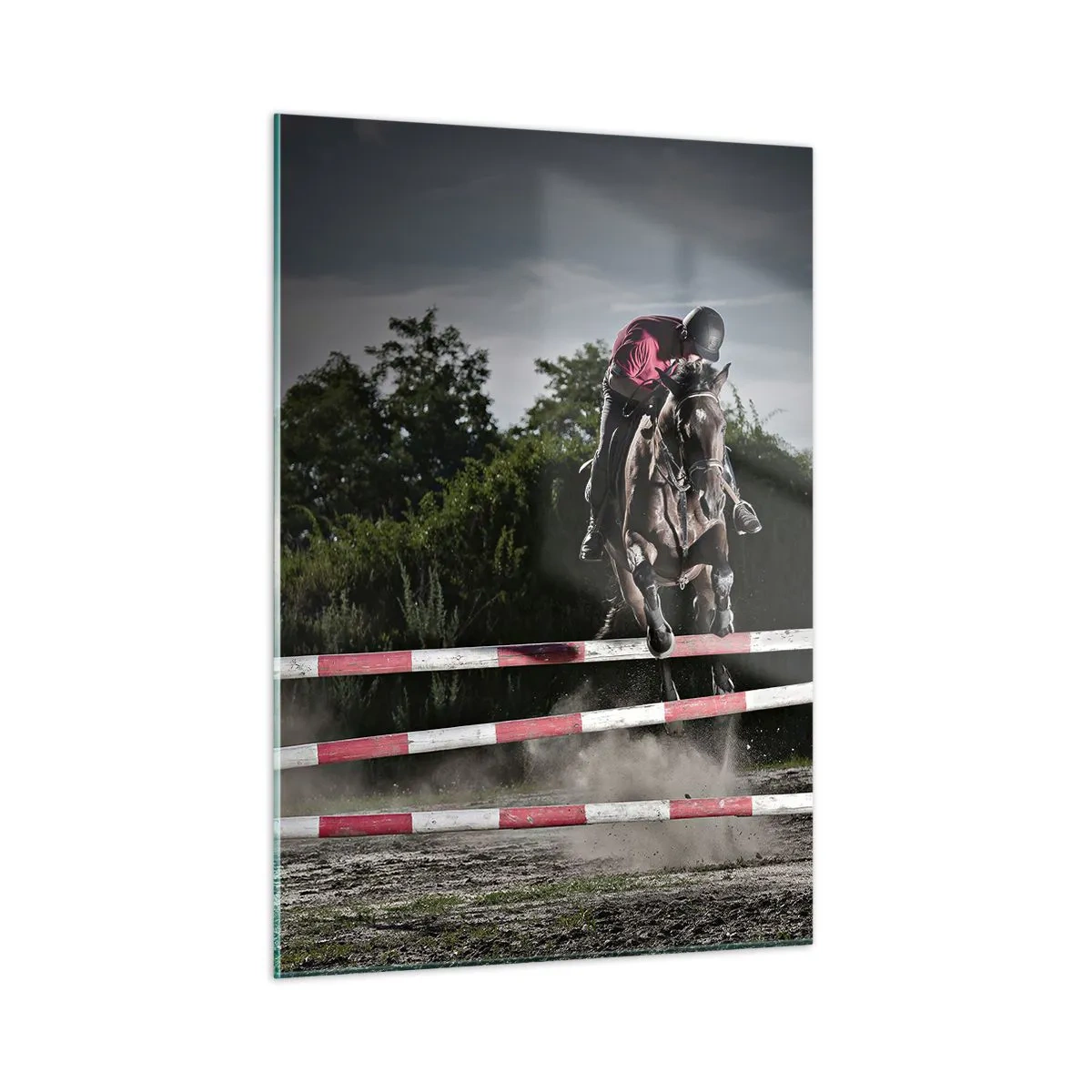 Billede på glas - Sammen om sejren - 50x70 cm